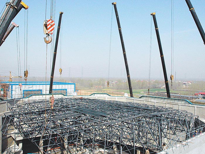 齐齐哈尔网架高空滑移法